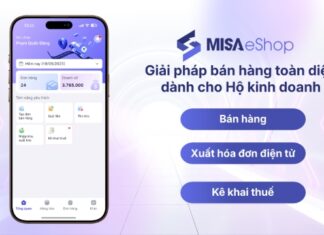 MISA eShop V2: Giải pháp toàn diện giúp Hộ kinh doanh dễ dàng Bán hàng – Xuất hóa đơn điện tử – Kê khai thuế trên một phần mềm duy nhất (OneApp)