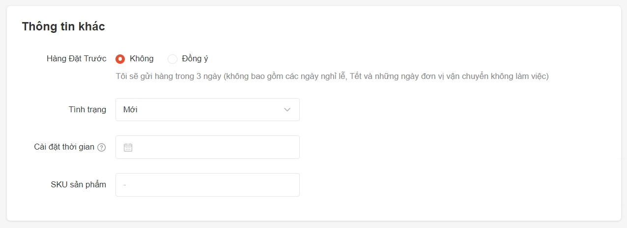 Hoàn tất đăng sản phẩm lên Shoppe
