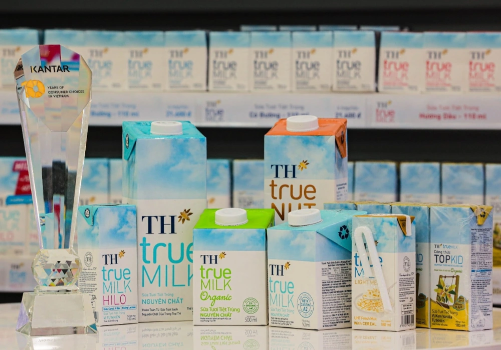 Các sản phẩm của TH True Milk