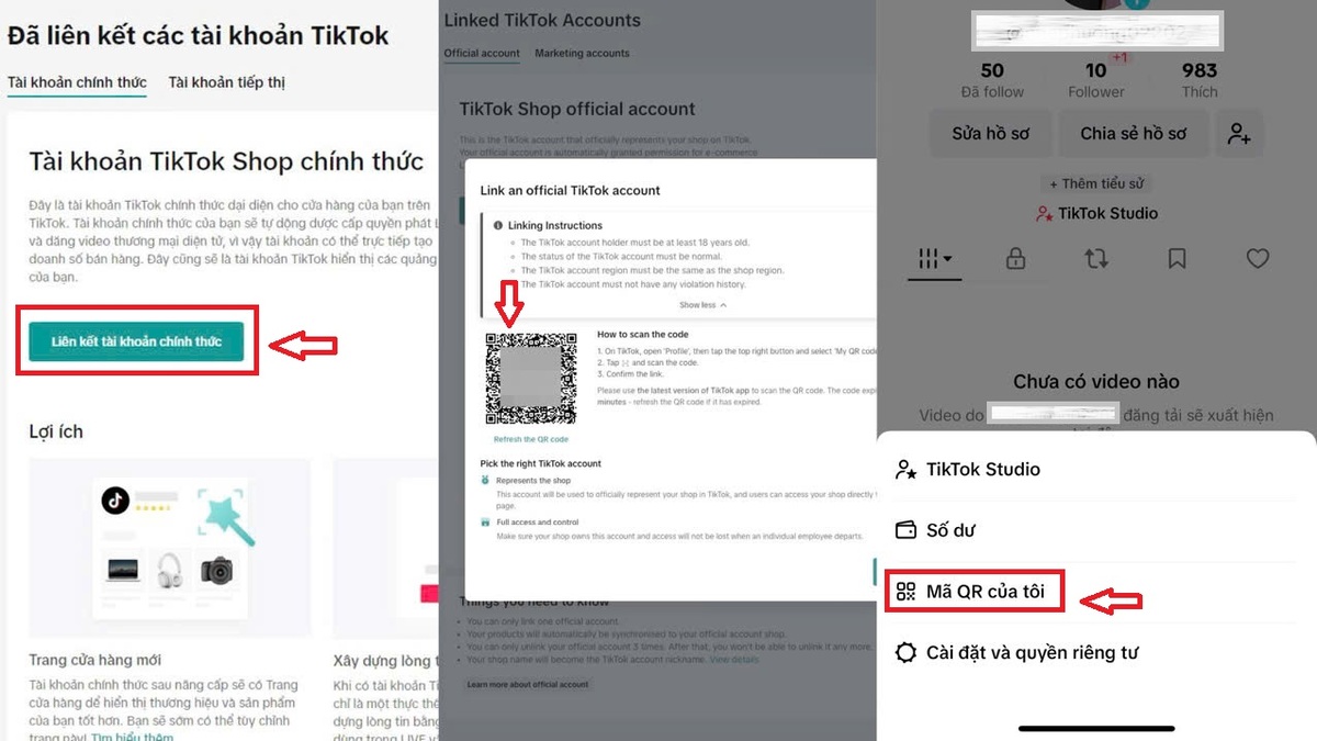 cách mở giỏ hàng tiktok shop khi chưa đủ follow