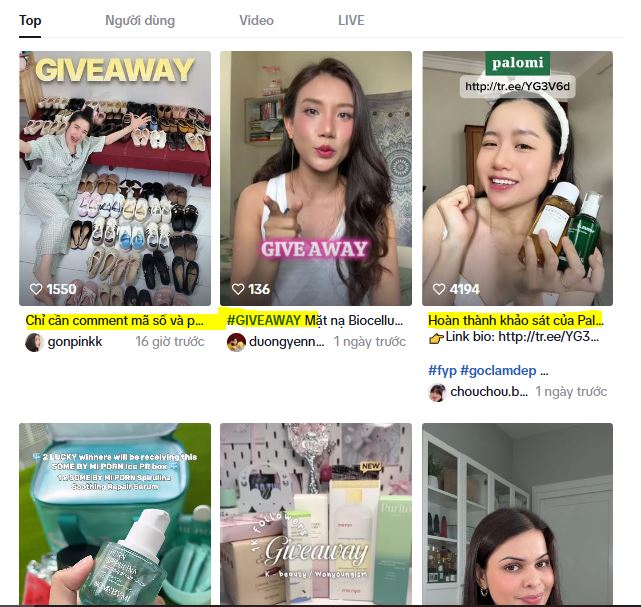 Give away tăng fl tik tok