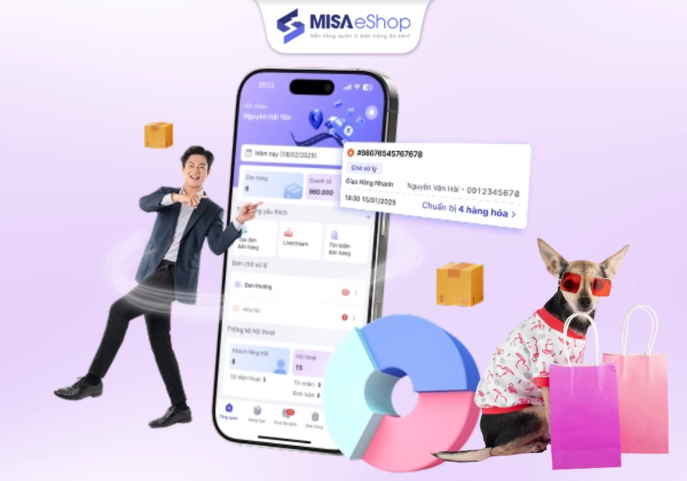 Quản lý doanh thu cửa hàng thú cưng
