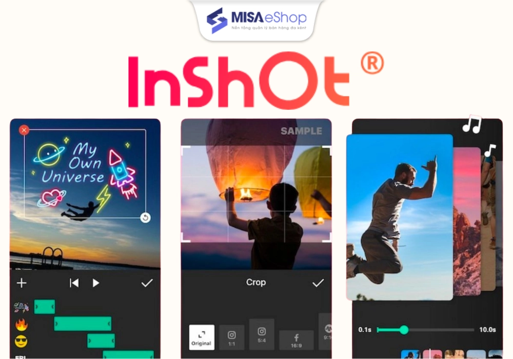 Ứng dụng chỉnh sửa video InShot