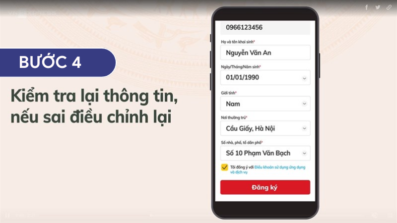 Cách đăng ký tài khoản VNeID