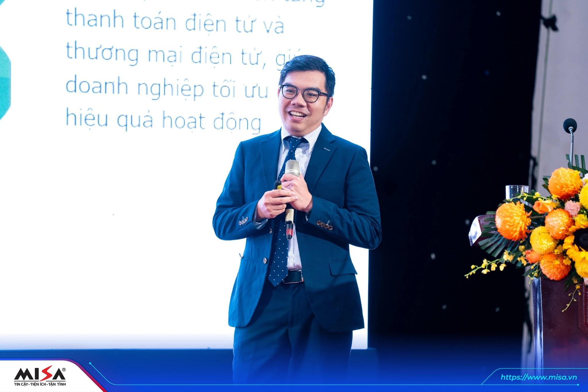 Ông Ngô Bình Nguyên – Giám đốc Phân khúc Hộ kinh doanh VPBank đã giới thiệu về các giải pháp tài chính phù hợp dành riêng cho hộ