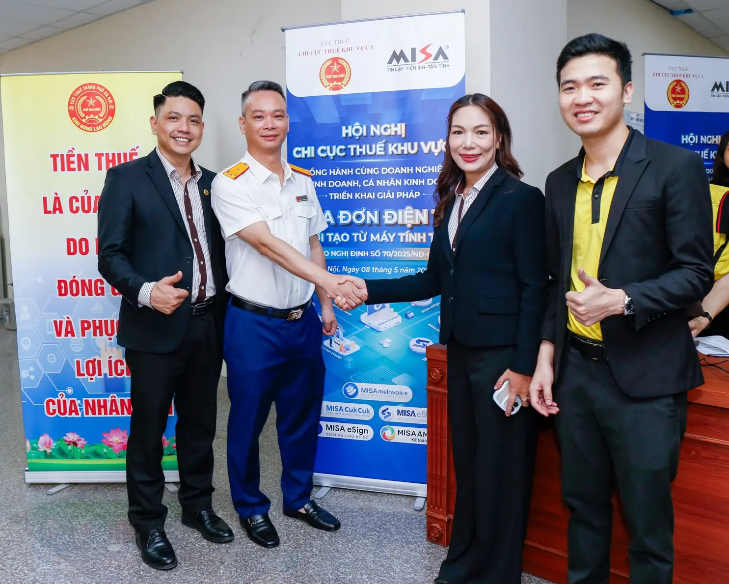 MISA đồng hành cùng doanh nghiệp, hộ, cá nhân kinh doanh triển khai hóa đơn điện tử từ máy tính tiền theo Nghị định 70/2025/NĐ-CP