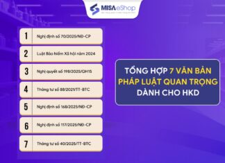 Tổng hợp 7 văn bản pháp luật quan trọng dành cho hộ kinh doanh 7 văn bản pháp luật quan trọng cho hkd