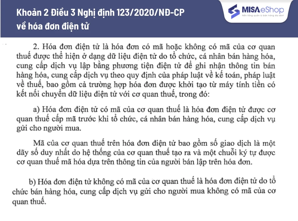 Hóa đơn điện tử là gì?