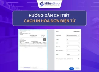 Hướng dẫn chi tiết từng bước cách in hóa đơn điện tử Hướng dẫn chi tiết từng bước cách in hóa đơn điện tử