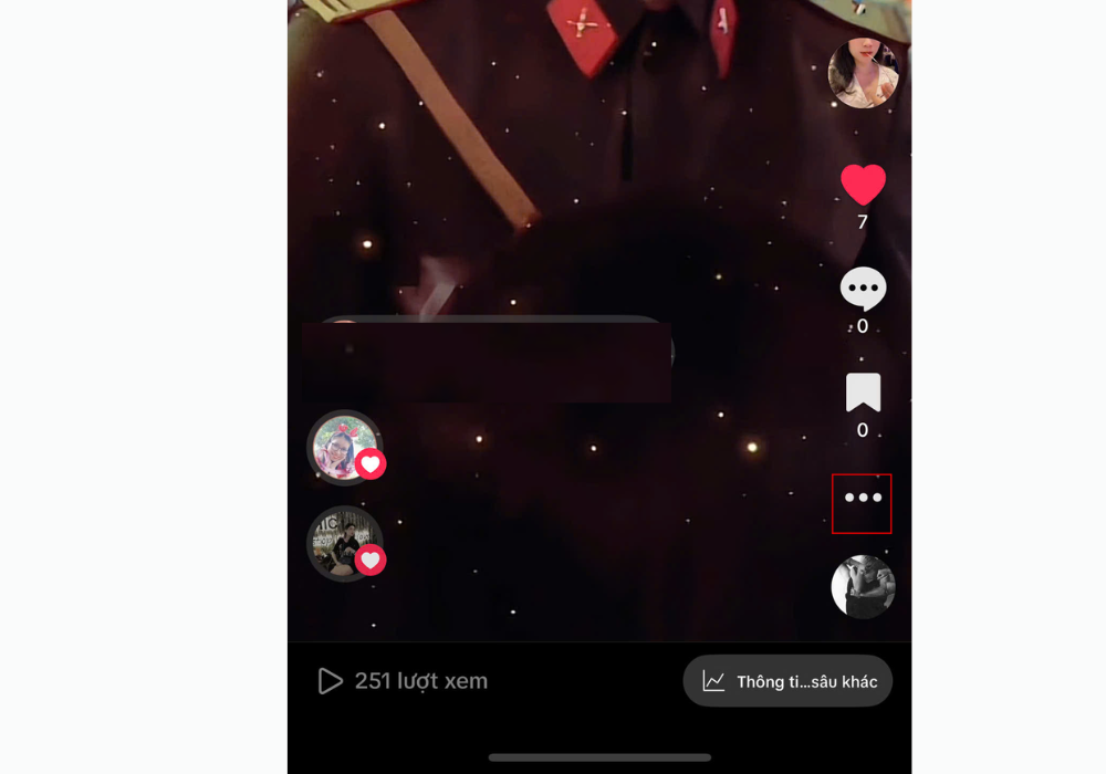 ghim video tiktok