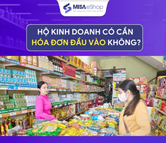 Hộ kinh doanh có cần hóa đơn đầu vào không?