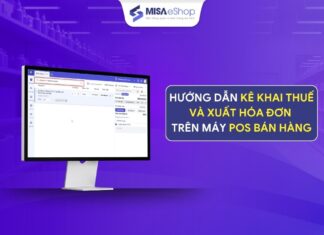 Hướng dẫn kê khai thuế và xuất hóa đơn trên máy POS bán hàng