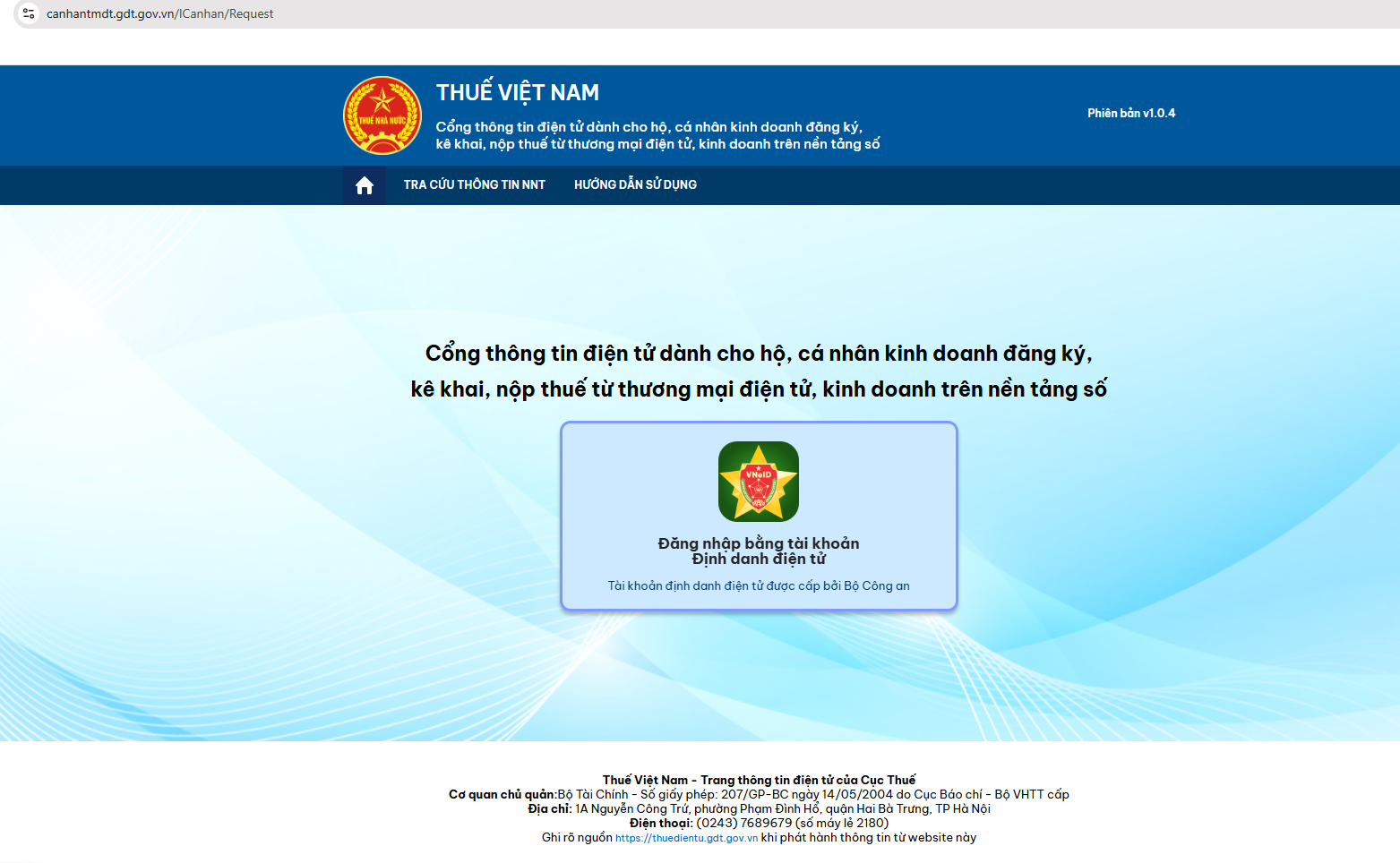 kê khai thuế sàn thương mại điện tử