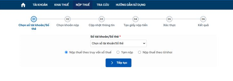 Cách nộp thuế điện tử hộ kinh doanh qua Cổng thông tin điện tử