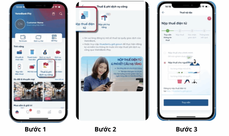 Cách nộp thuế HKD qua tài khoản ngân hàng