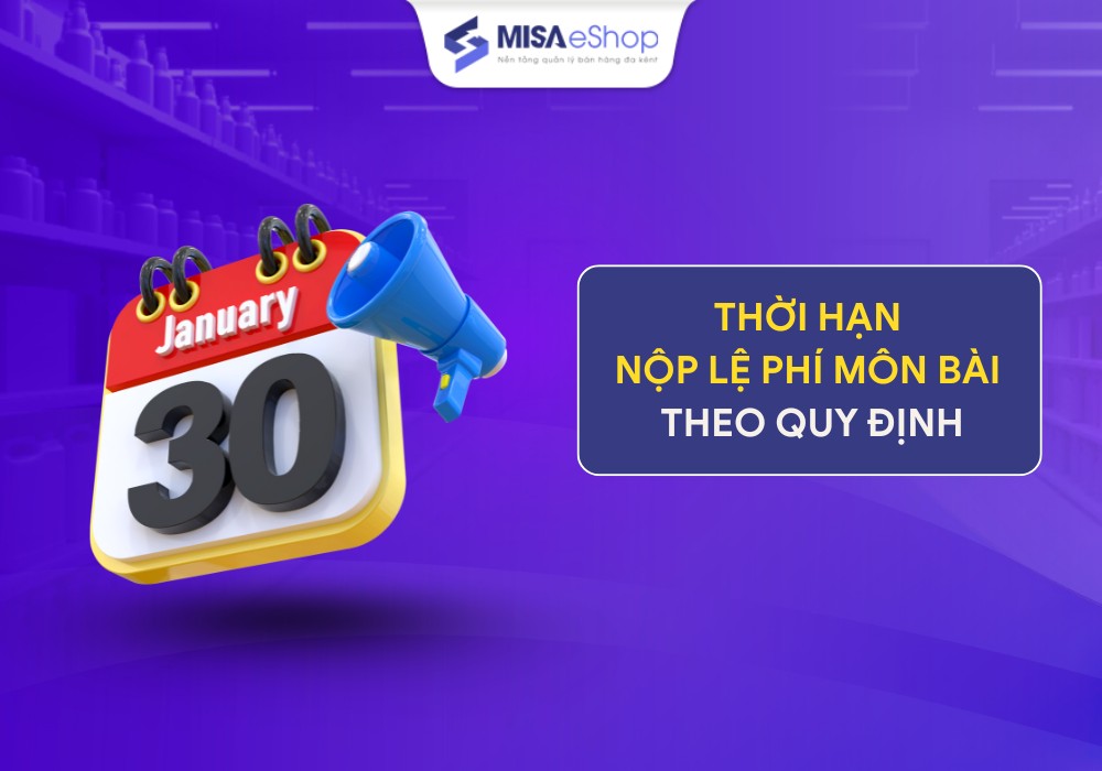 thời hạn nộp lệ phí môn bài