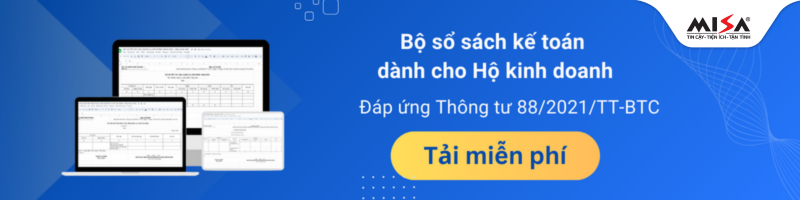 Tải ngay trọn bộ 7 mẫu sổ sách kế toán hộ kinh doanh excel