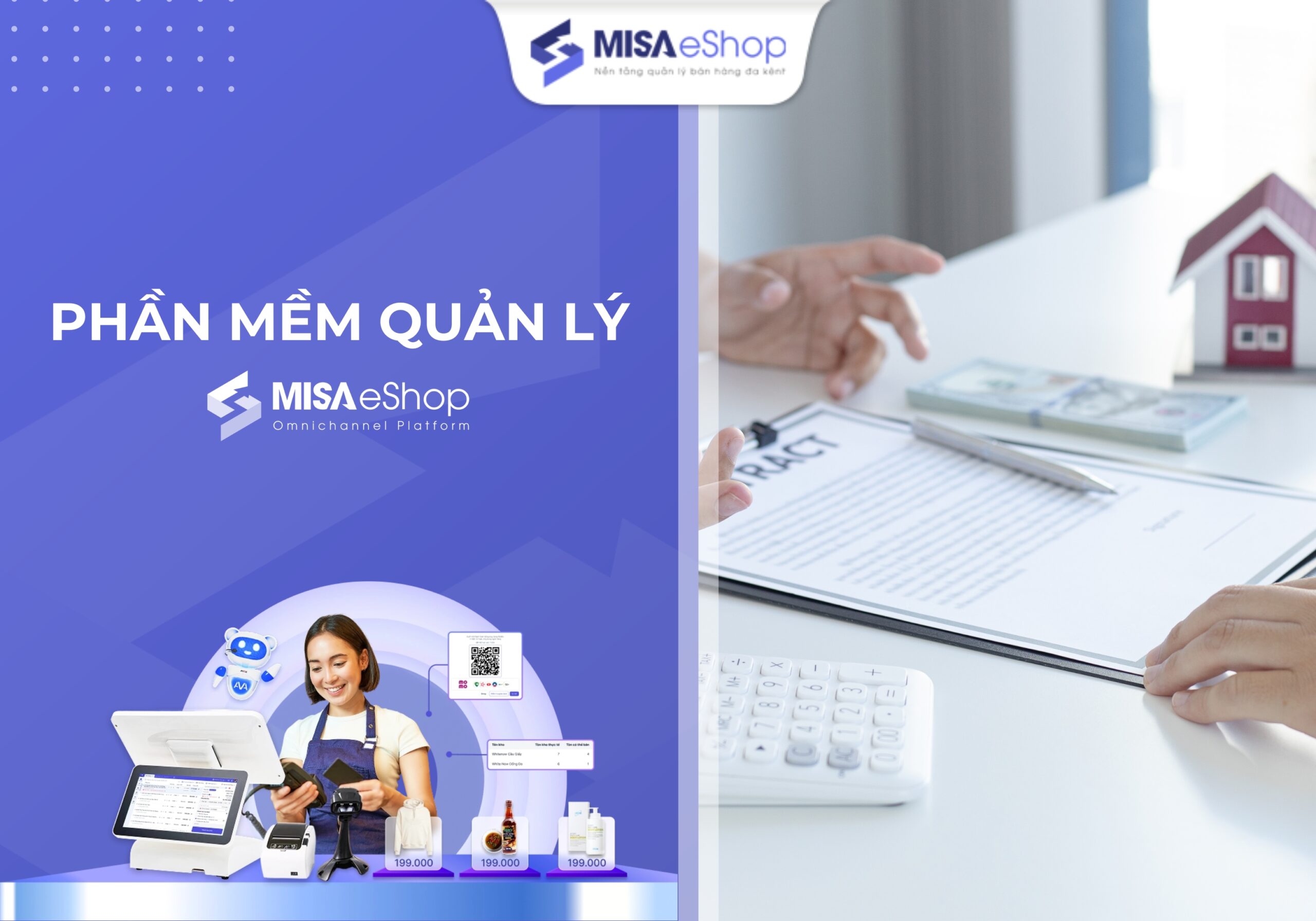 Phần mềm quản lý cửa hàng thông minh MISA eShop