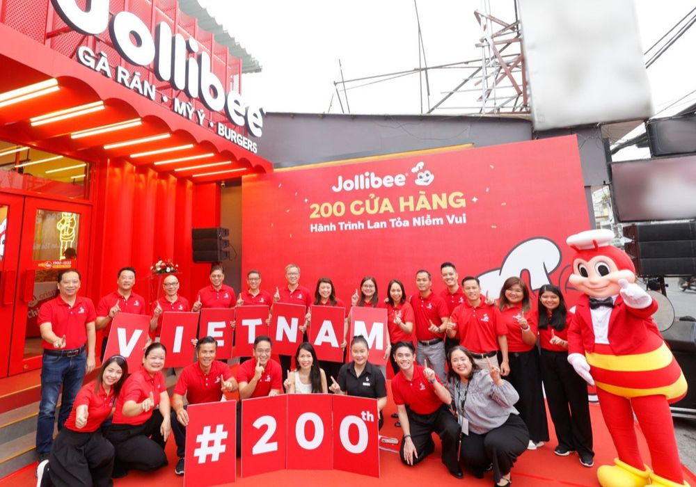 hệ thống phân phối của Jollibee