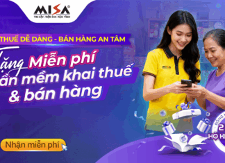 MISA tặng miễn phí phần mềm khai thuế & bán hàng cho 2 triệu hộ kinh doanh MISA tặng miễn phí phần mềm cho 2 triệu hộ kinh doanh