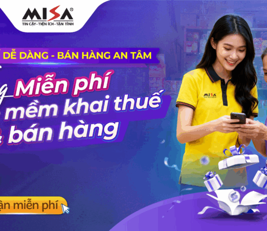MISA tặng miễn phí phần mềm khai thuế & bán hàng cho 2 triệu hộ kinh doanh MISA tặng miễn phí phần mềm cho 2 triệu hộ kinh doanh