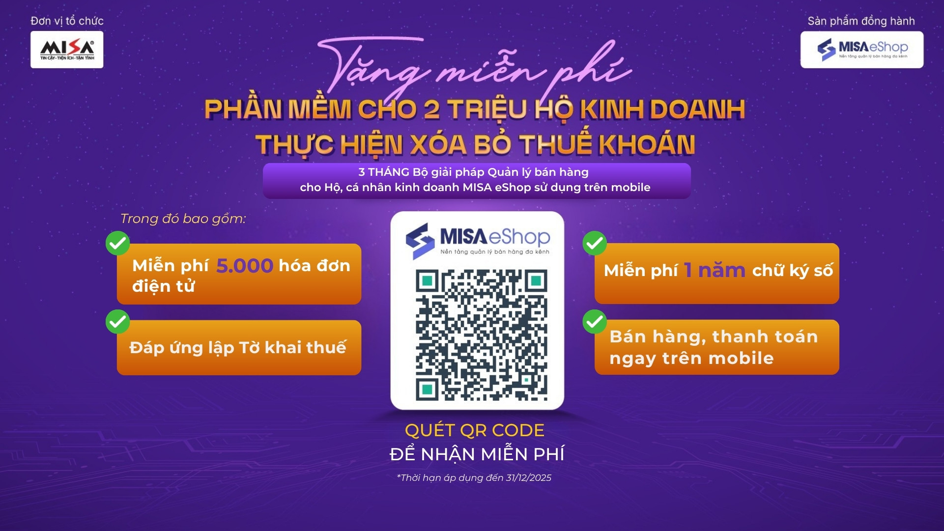 Chương trình hỗ trợ trực tuyến giúp hộ kinh doanh sử dụng phần mềm miễn phí hiệu quả