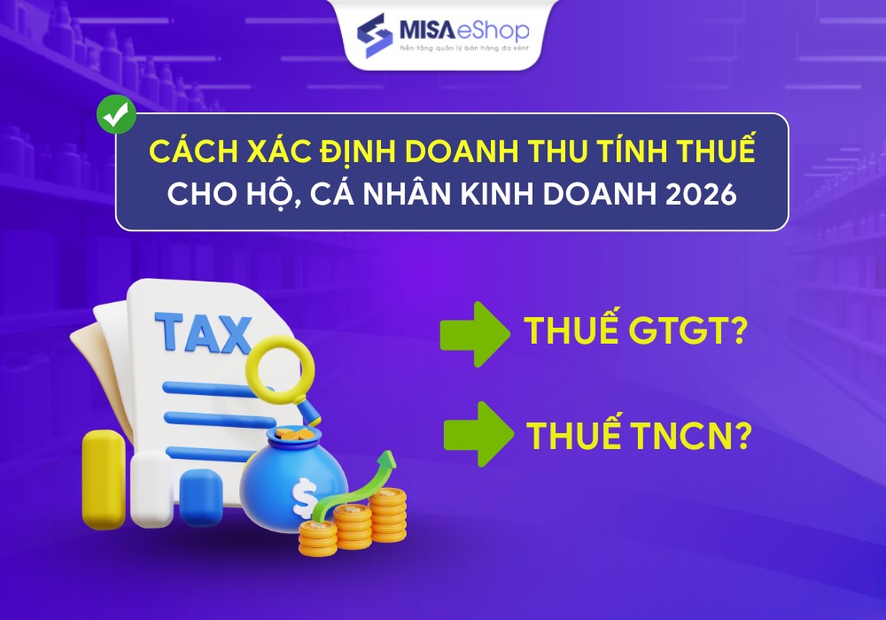 cách xác định doanh thu tính thuế