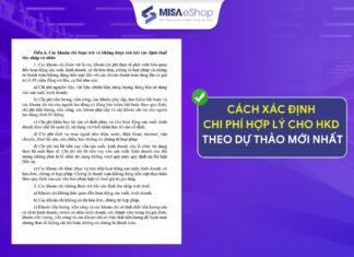 Cách xác định chi phí hợp lý cho hộ kinh doanh 2026 theo dự thảo mới nhất Cách xác định chi phí hợp lý cho hộ kinh doanh 2026 theo dự thảo mới nhất