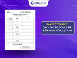Mẫu số S2a-HKD, cách ghi sổ doanh thu bán hàng hóa, dịch vụ Mẫu sổ S2a-HKD, cách ghi sổ doanh thu bán hàng hóa, dịch vụ