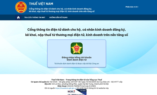 Đăng ký mã số thuế 888 cho chủ shop online