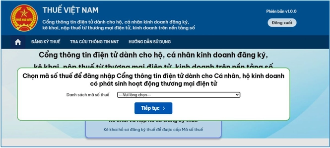 Đăng ký mã số thuế 888 cho chủ shop online