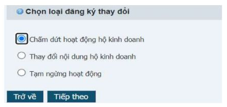giải thể hkd cá thể