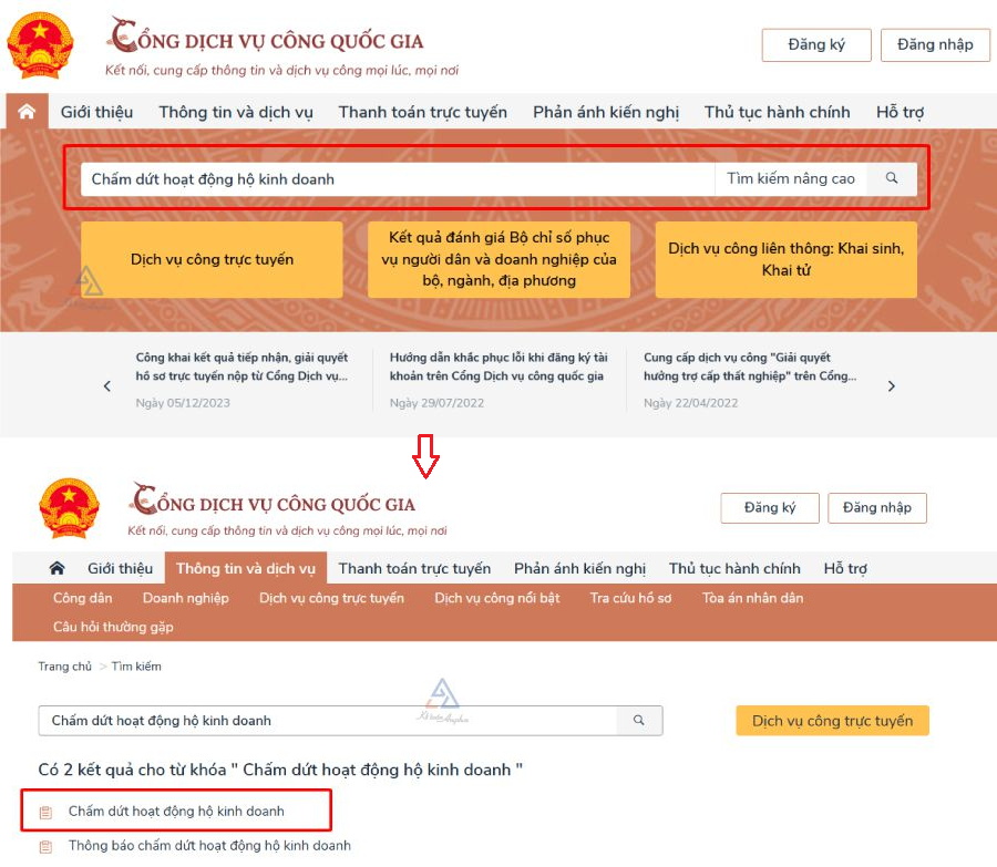 giải thể hkd cá thể