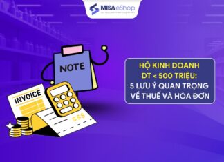 Hộ kinh doanh dưới 500 triệu có phải kê khai thuế không? Hộ kinh doanh doanh thu dưới 500 triệu: 5 lưu ý quan trọng về thuế và hóa đơn