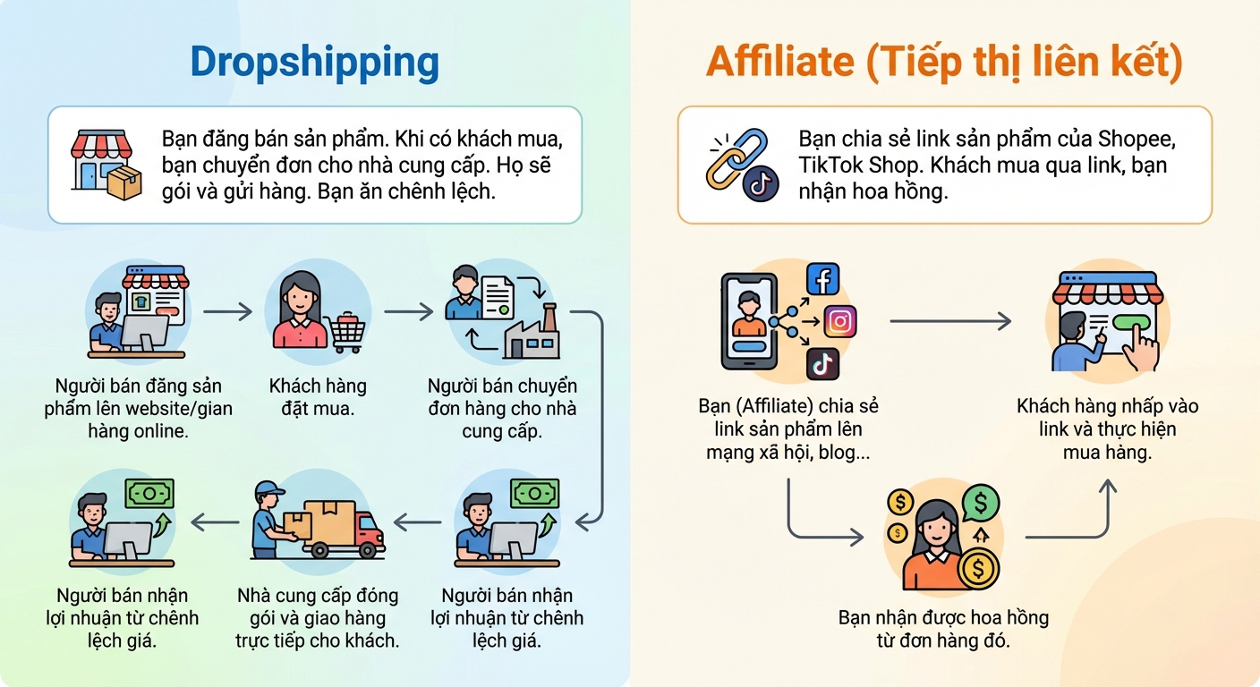 Muốn bán hàng Online lấy hàng ở đâu?