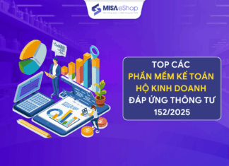 Top các phần mềm kế toán dành cho hộ kinh doanh đáp ứng thông tư 152/2025