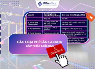Lazada có thu phí người bán không? Phí sàn Lazada 2026 là bao nhiêu?
