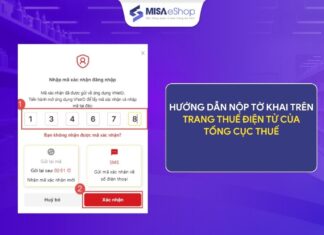 Hướng dẫn nộp tờ khai trên trang Thuế điện tử của Tổng cục Thuế