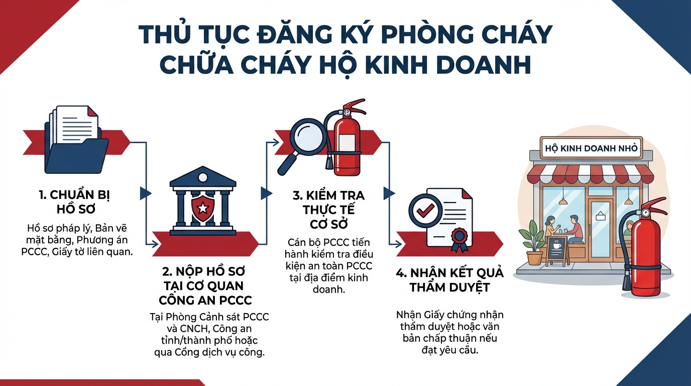 hồ sơ phòng cháy chữa cháy hkd