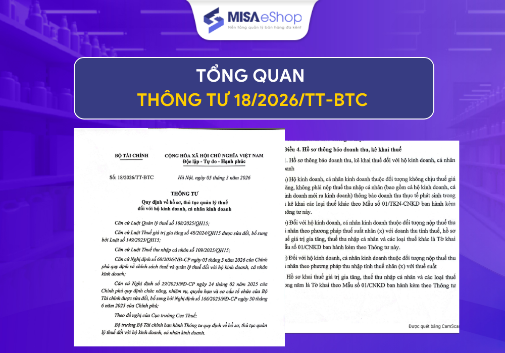 tổng quan thông tư 18/2026 TT BTC