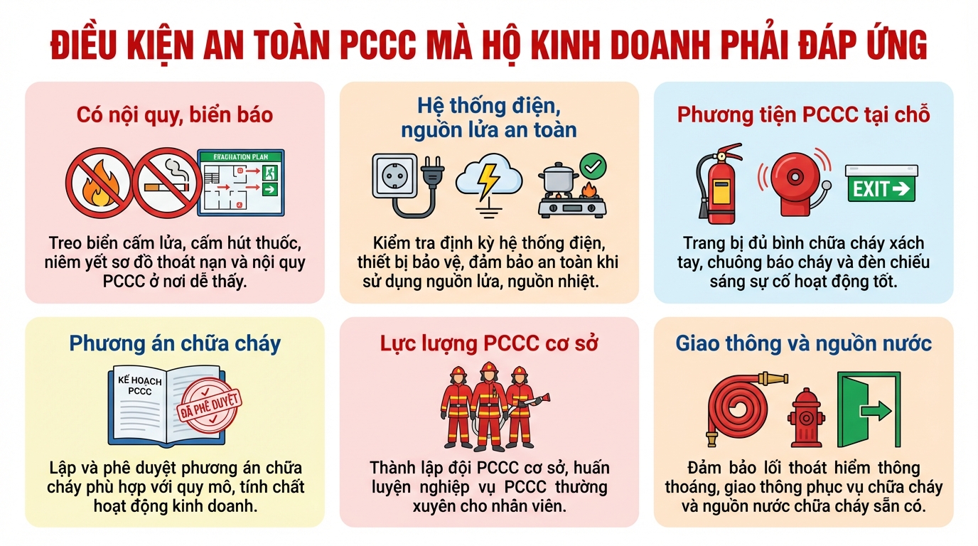 hồ sơ phòng cháy chữa cháy hkd