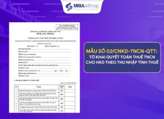 Hiểu chi tiết mẫu số 02/CNKD-TNCN-QTT ban hành kèm thông tư 18/2026/TT-BTC Mẫu số 02/CNKD-TNCN-QTT