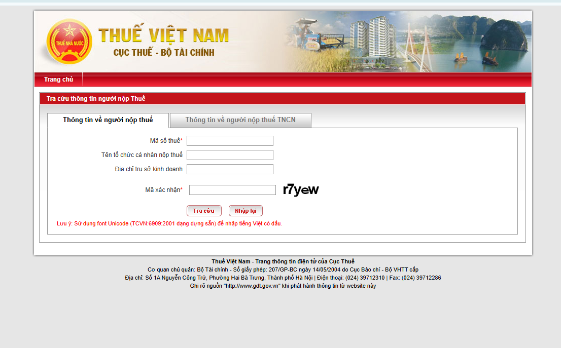 Cách tra cứu giấy chứng nhận đăng ký thuế hộ kinh doanh online