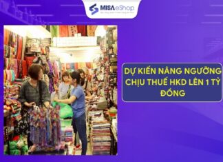 Đề xuất nâng ngưỡng doanh thu miễn thuế hộ kinh doanh lên 1 tỉ đồng, tính thuế phần vượt dự kiến nâng ngưỡng doanh thu chịu thuế lên 1 tỷ đồng