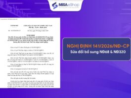 Nghị định 141/2026/NĐ-CP: Nâng ngưỡng miễn thuế hộ kinh doanh lên 1 tỷ đồng/năm nghị định 141
