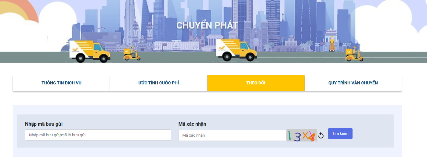 tra trạng thái mã đơn hàng