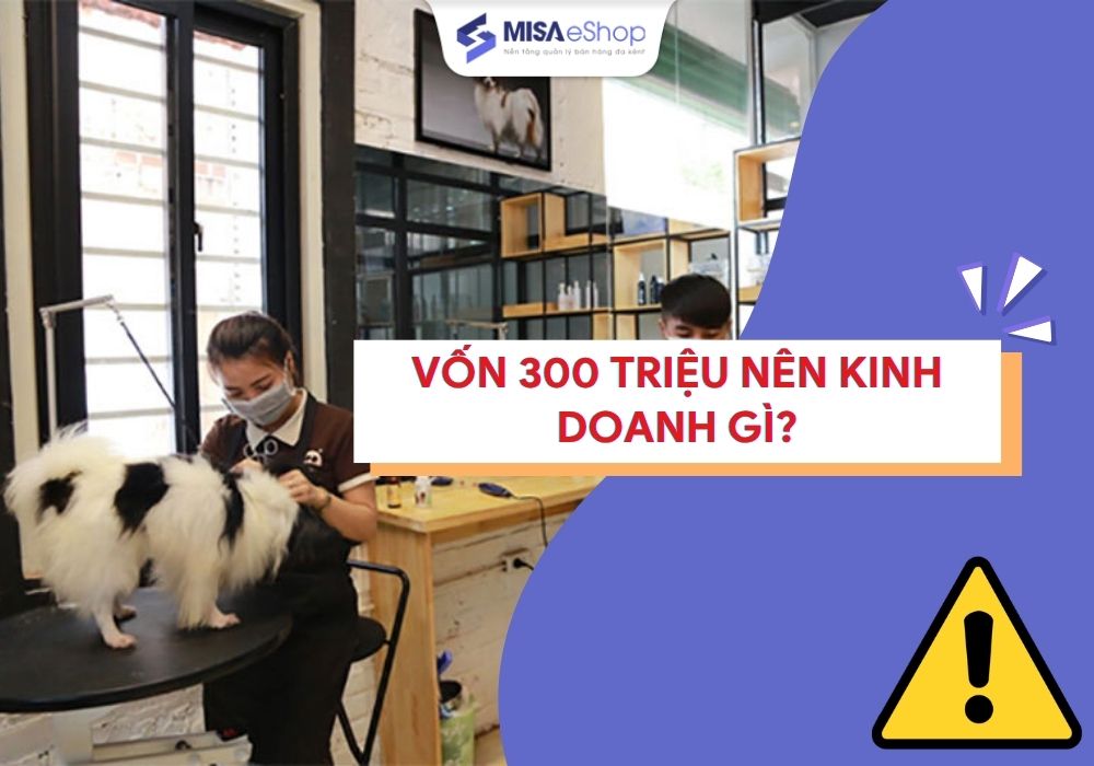 Vốn 300 triệu nên kinh doanh gì