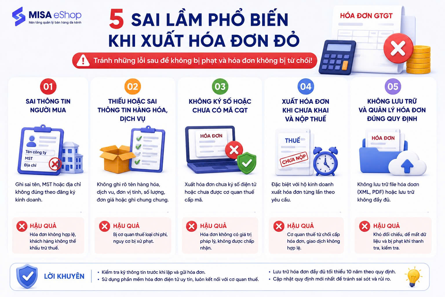 Cách xuất hóa đơn đỏ cho hộ kinh doanh