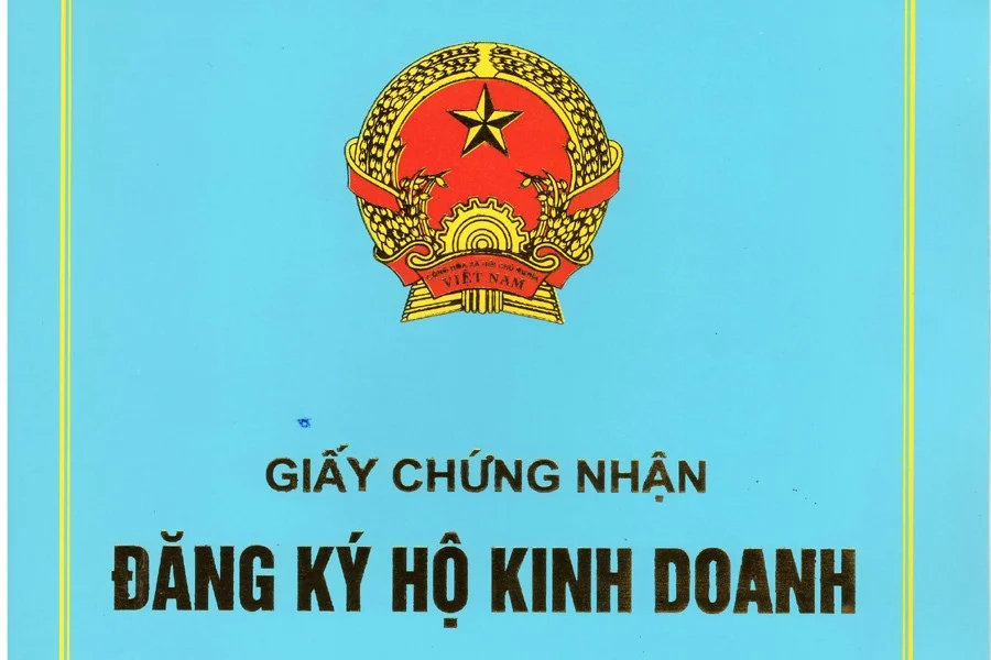 Giấy chứng nhận đăng ký hộ kinh doanh