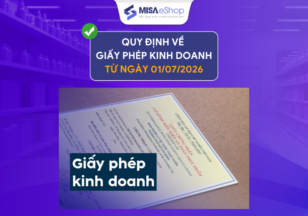 quy định về giấy phép kinh doanh